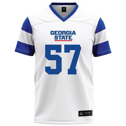 Georgia State - NCAA Football : KaDorian Benjamin - White Football Jersey-0