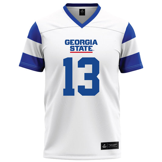 Georgia State - NCAA Football : DJ Avery - White Football Jersey-0