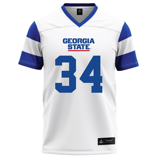Georgia State - NCAA Football : Cayden Adkins - White Football Jersey-0