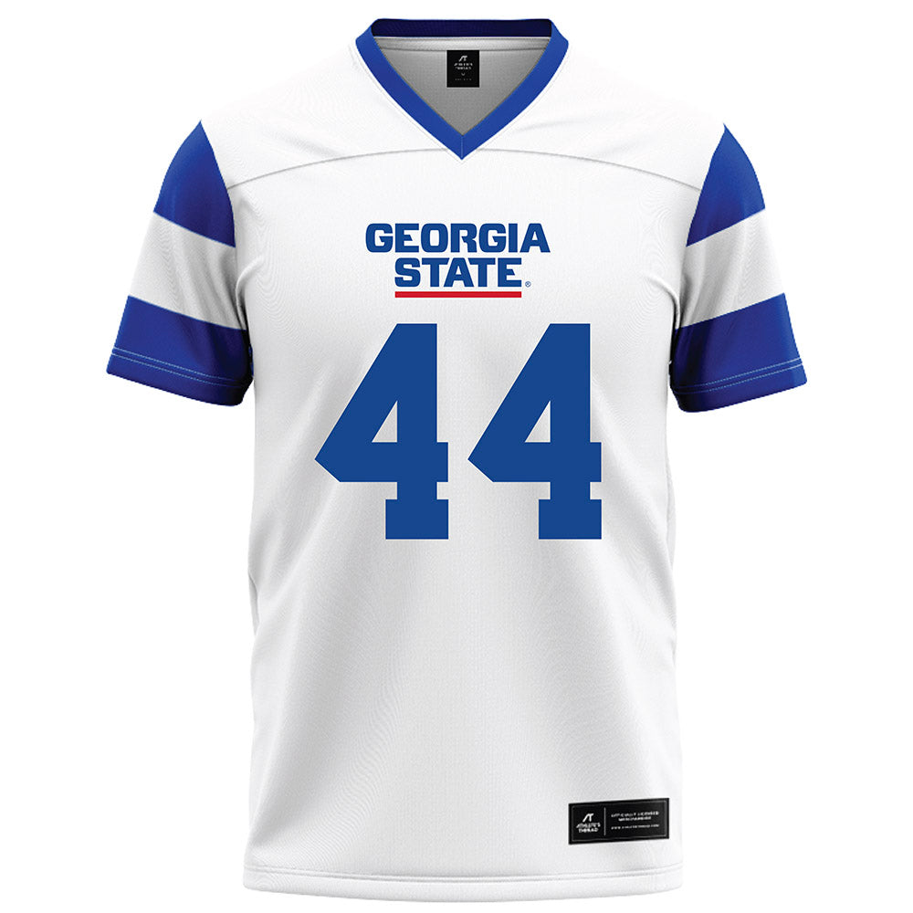 Georgia State - NCAA Football : Jacobi Jones - White Football Jersey