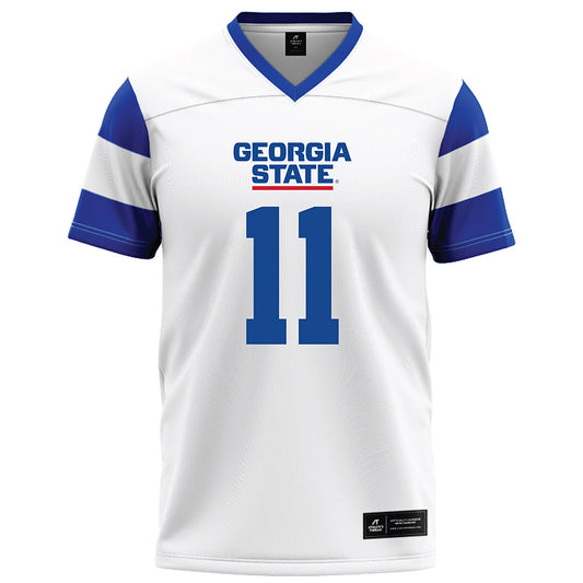 Georgia State - NCAA Football : Toby Bolton - White Football Jersey-0