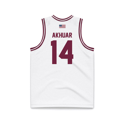 Fordham - NCAA Men's Basketball : Roor Akhuar - Basketball Jersey-1