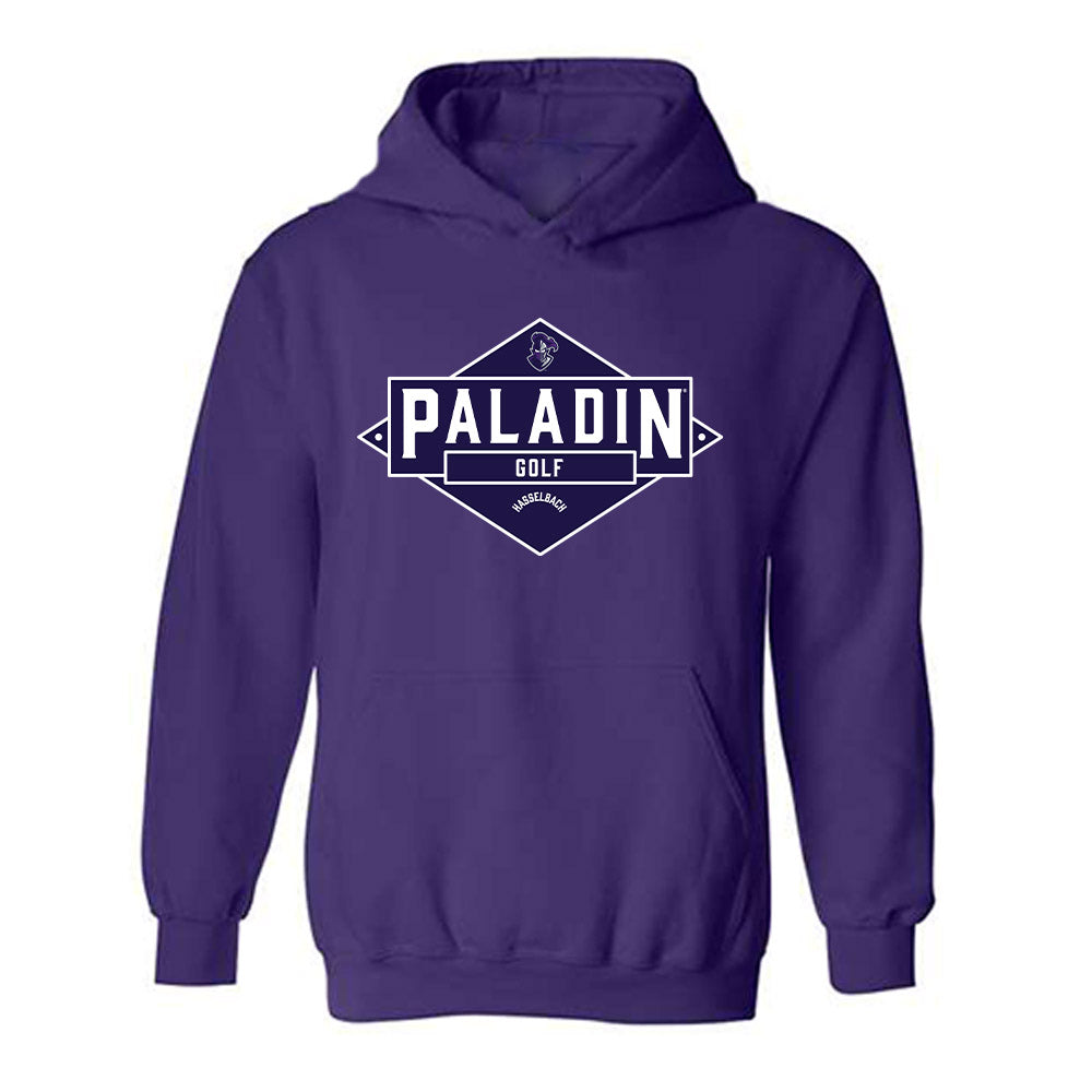 Furman - NCAA Women's Golf : Olivia Hasselbach - Classic Fashion Shersey Hooded Sweatshirt-0