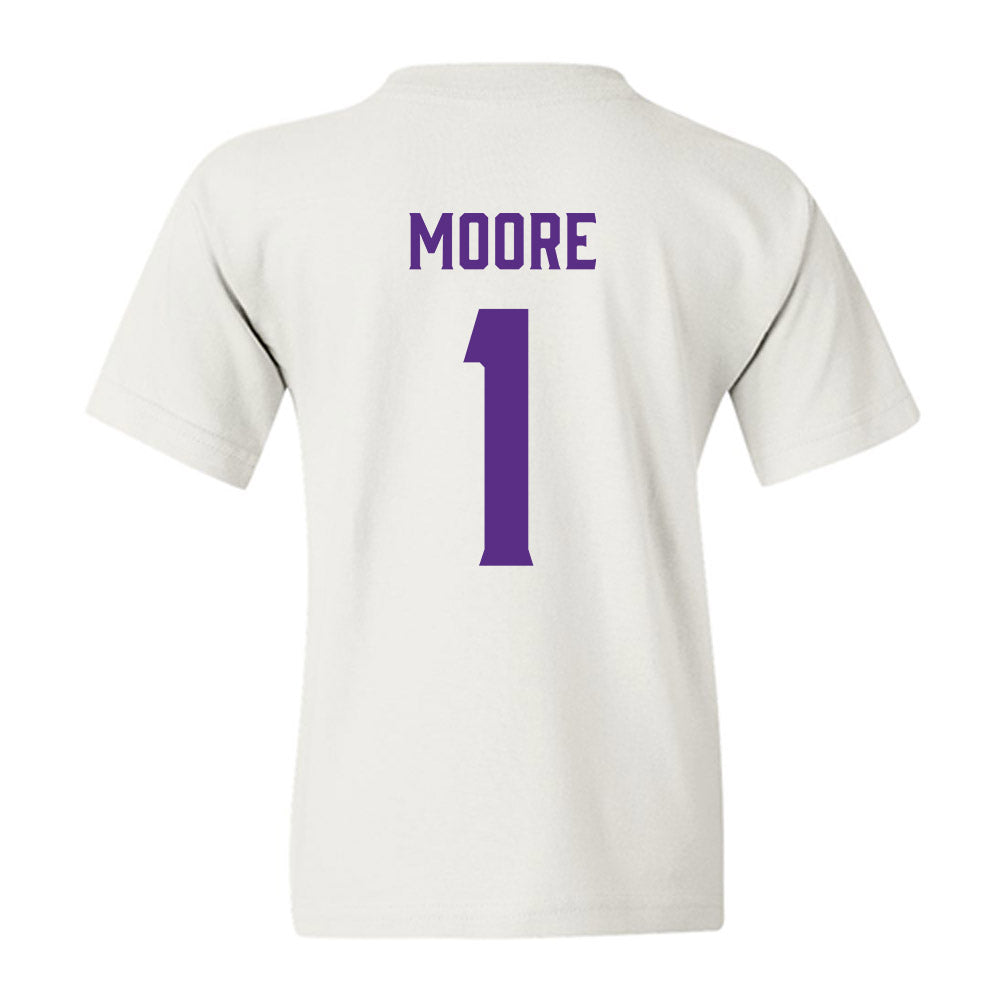 Furman - NCAA Women's Volleyball : Kacie Moore - Classic Fashion Shersey Youth T-Shirt-1
