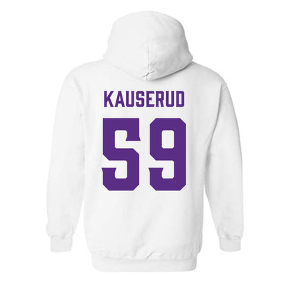 Furman - NCAA Football : Ty Kauserud - Classic Fashion Shersey Hooded Sweatshirt-1