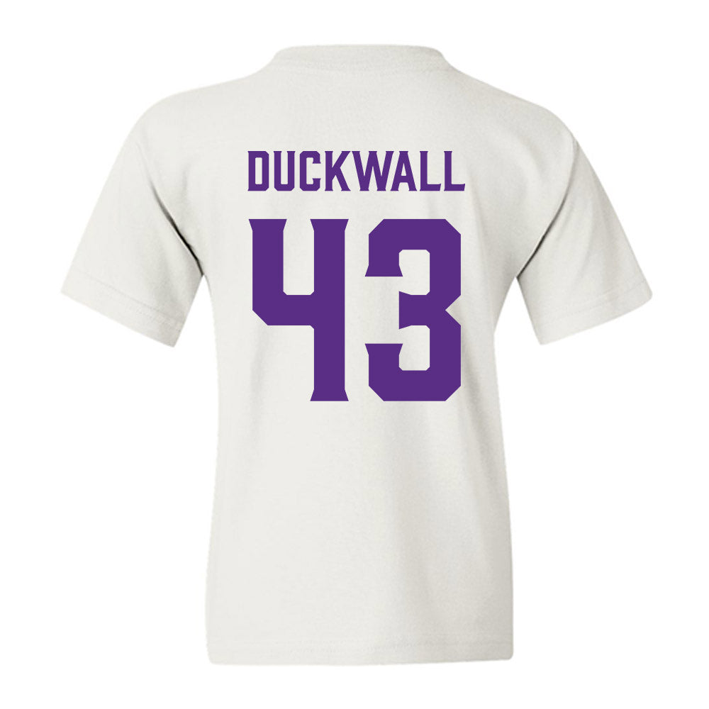 Furman - NCAA Football : Max Duckwall - Classic Fashion Shersey Youth T-Shirt-1