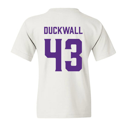 Furman - NCAA Football : Max Duckwall - Classic Fashion Shersey Youth T-Shirt-1