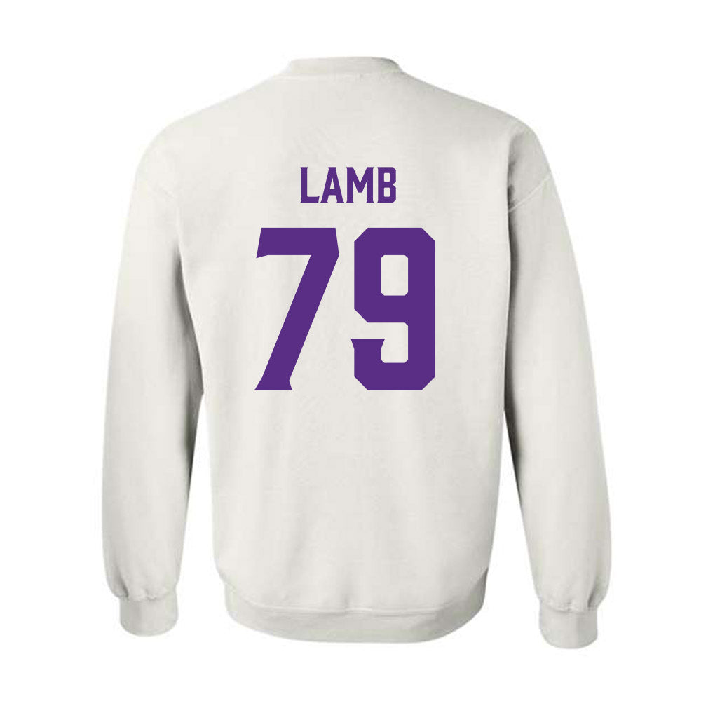 Furman - NCAA Football : Ryan Lamb - Classic Fashion Shersey Crewneck Sweatshirt-1