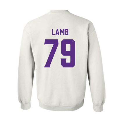 Furman - NCAA Football : Ryan Lamb - Classic Fashion Shersey Crewneck Sweatshirt-1