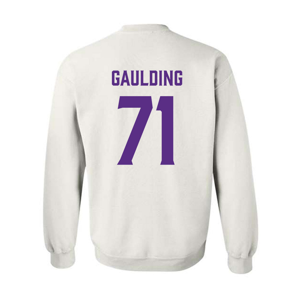 Furman - NCAA Football : Edwin Gaulding - Classic Fashion Shersey Crewneck Sweatshirt-1