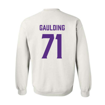 Furman - NCAA Football : Edwin Gaulding - Classic Fashion Shersey Crewneck Sweatshirt-1