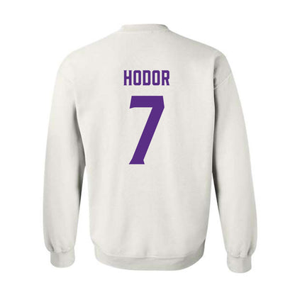 Furman - NCAA Women's Lacrosse : Marin Hodor - Classic Fashion Shersey Crewneck Sweatshirt-1