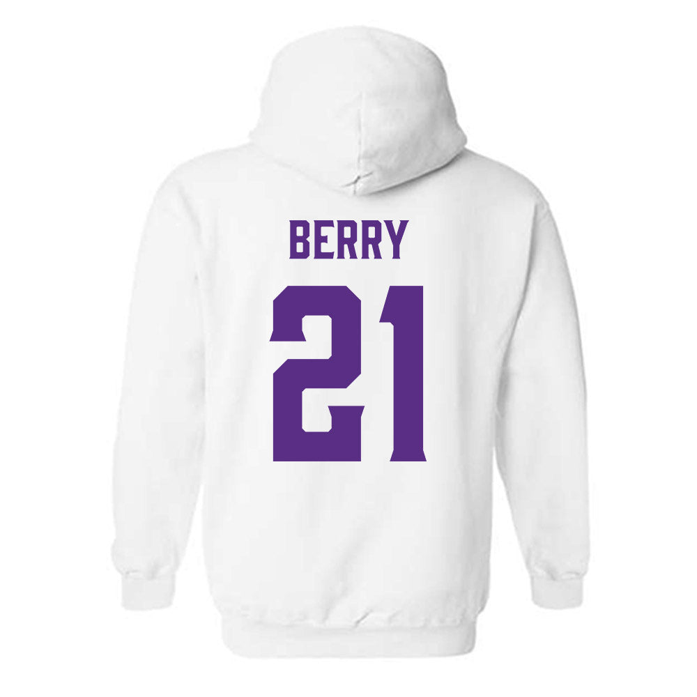 Furman - NCAA Women's Basketball : Tyriana Berry - Classic Fashion Shersey Hooded Sweatshirt-1