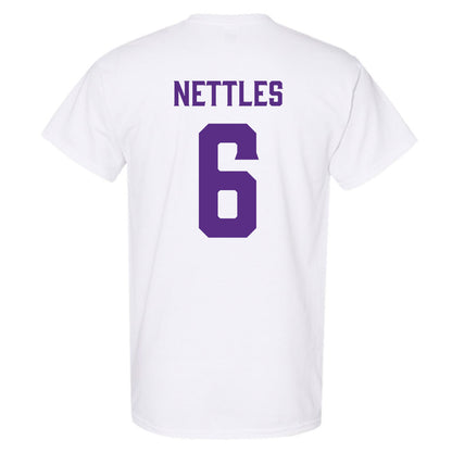 Furman - NCAA Football : CJ Nettles - Classic Fashion Shersey T-Shirt-1