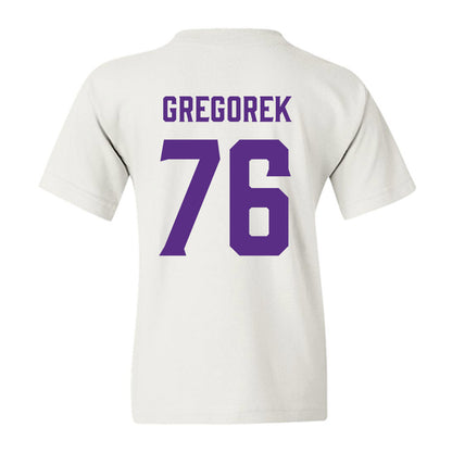 Furman - NCAA Football : Chase Gregorek - Classic Fashion Shersey Youth T-Shirt-1