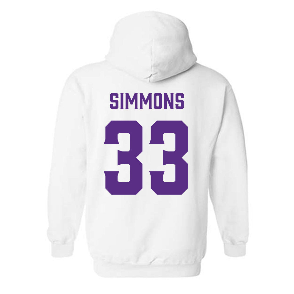 Furman - NCAA Football : Nick Simmons - Classic Fashion Shersey Hooded Sweatshirt-1