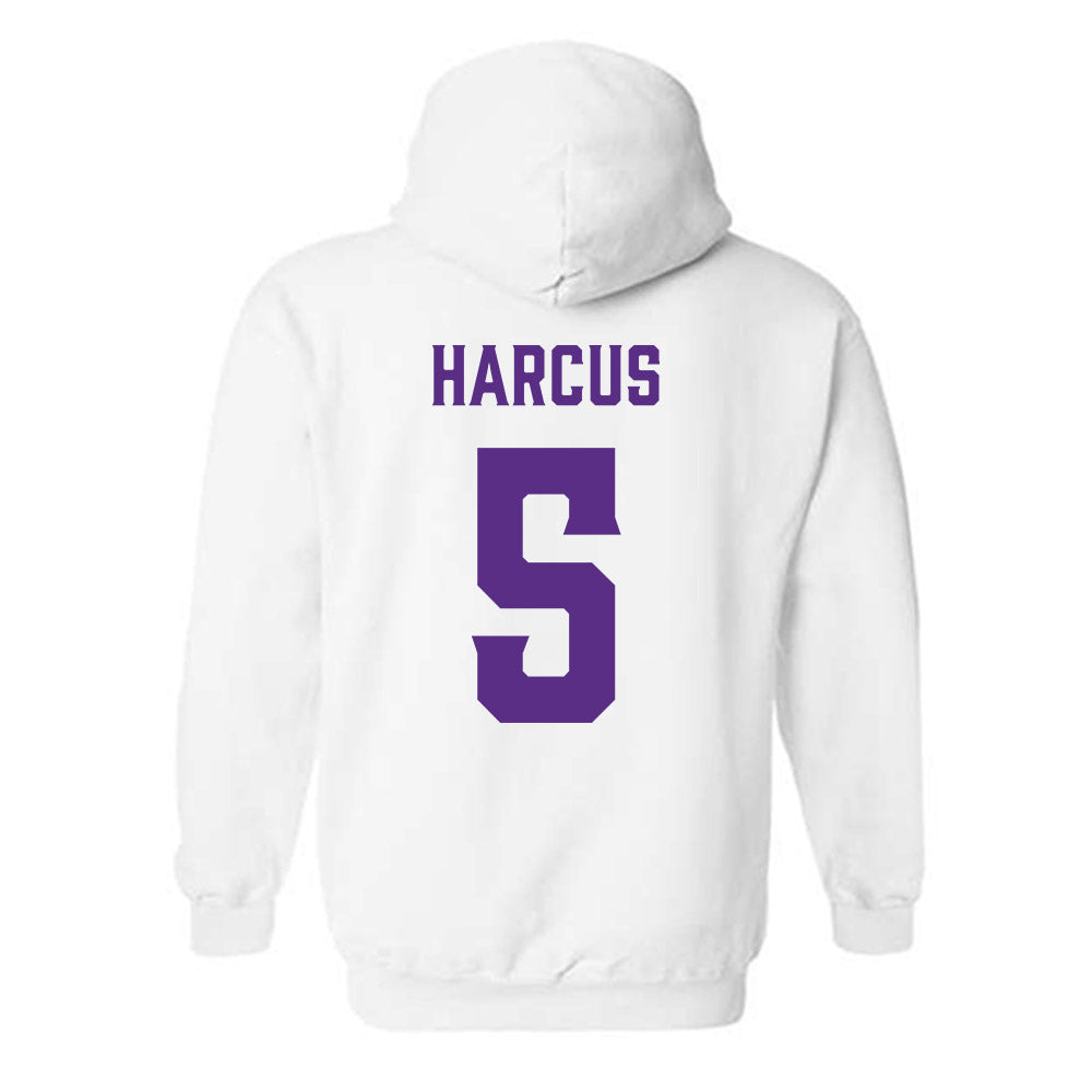 Furman - NCAA Women's Lacrosse : Sophia Harcus - Classic Fashion Shersey Hooded Sweatshirt-1