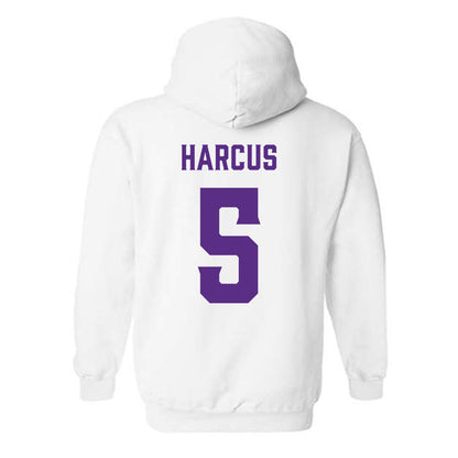 Furman - NCAA Women's Lacrosse : Sophia Harcus - Classic Fashion Shersey Hooded Sweatshirt-1