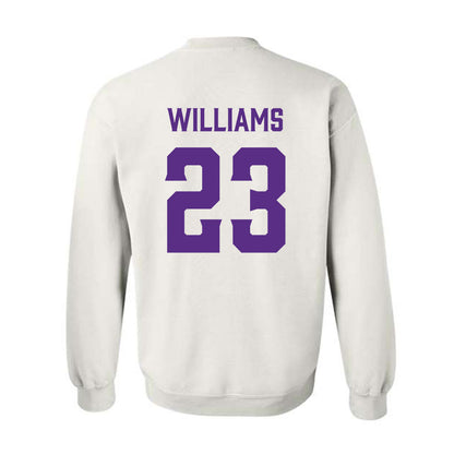 Furman - NCAA Football : Trae Williams - Classic Fashion Shersey Crewneck Sweatshirt-1