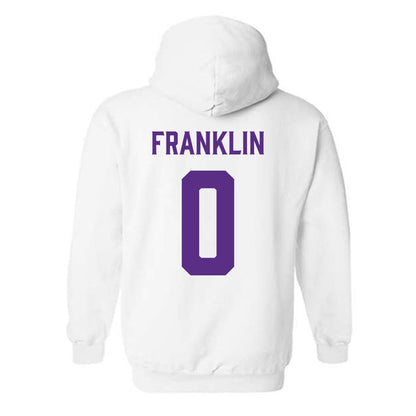 Furman - NCAA Men's Basketball : Abijah Franklin - Classic Fashion Shersey Hooded Sweatshirt-1