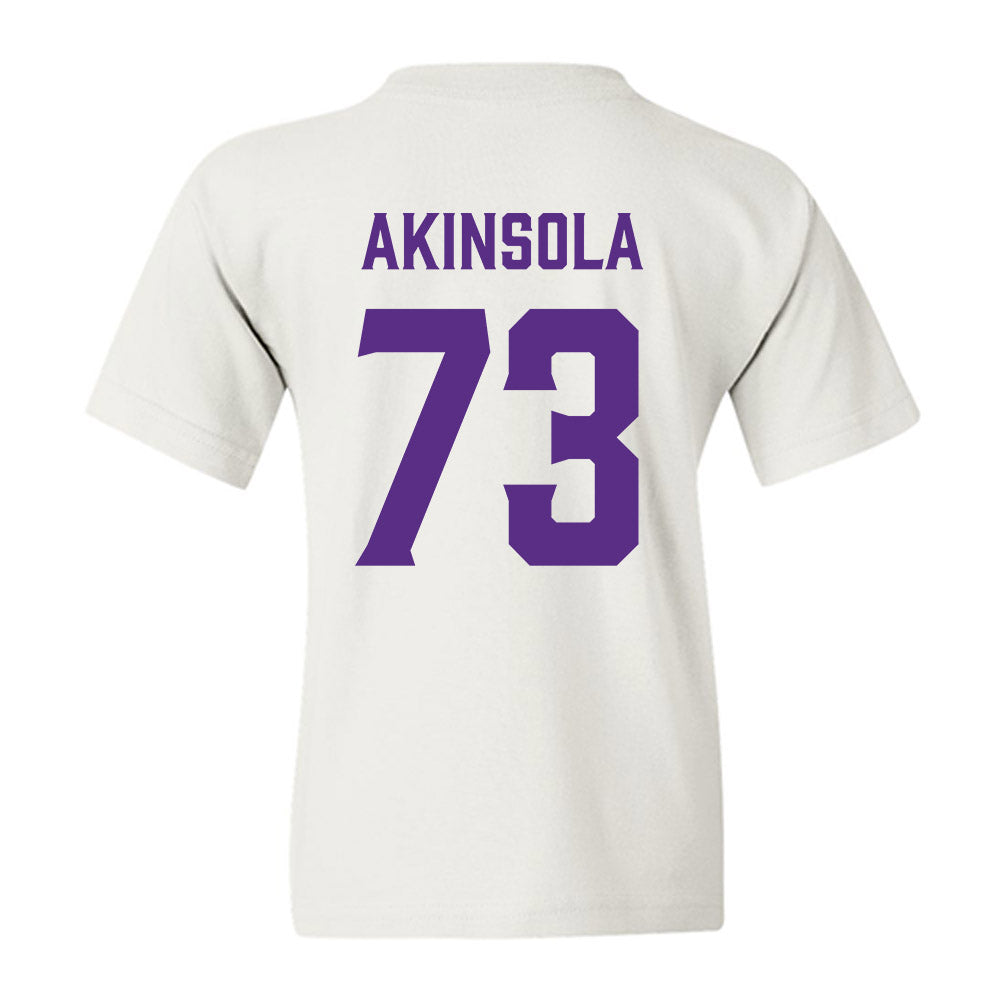 Furman - NCAA Football : Noah Akinsola - Classic Fashion Shersey Youth T-Shirt-1