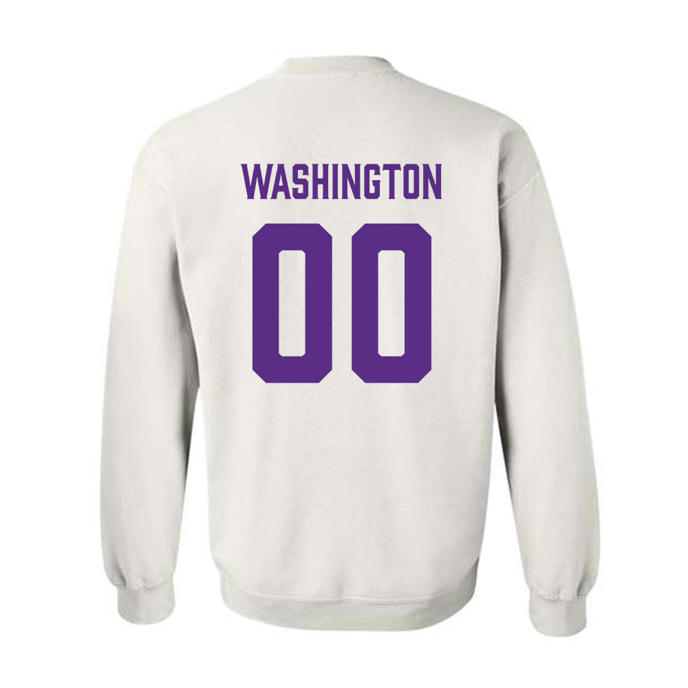 Furman - NCAA Football : Ethan Washington - Classic Fashion Shersey Crewneck Sweatshirt-1