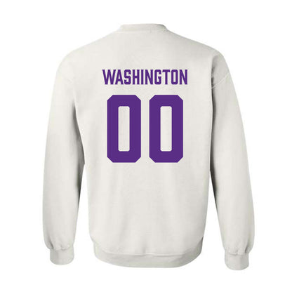 Furman - NCAA Football : Ethan Washington - Classic Fashion Shersey Crewneck Sweatshirt-1