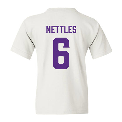 Furman - NCAA Football : CJ Nettles - Classic Fashion Shersey Youth T-Shirt-1