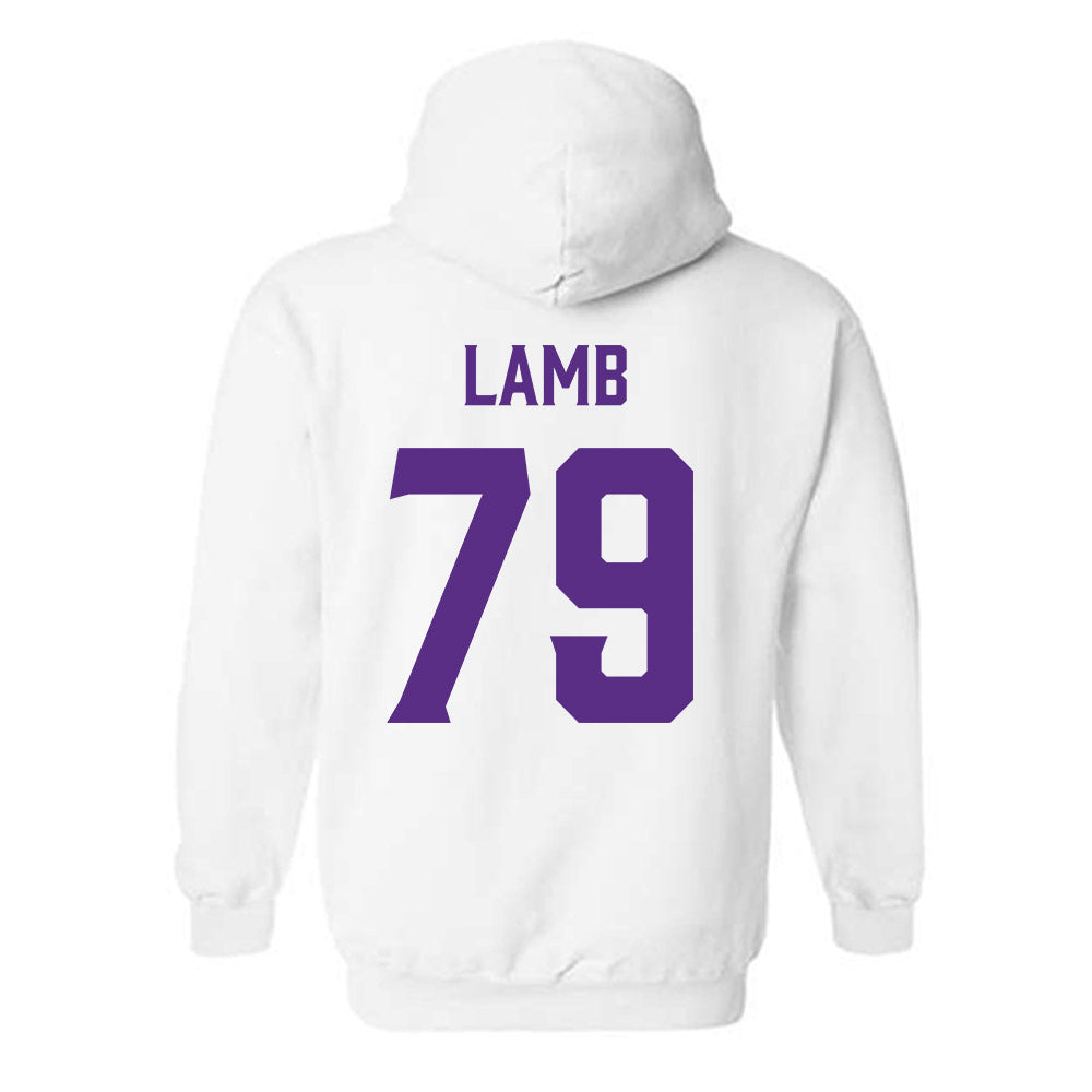 Furman - NCAA Football : Ryan Lamb - Classic Fashion Shersey Hooded Sweatshirt-1