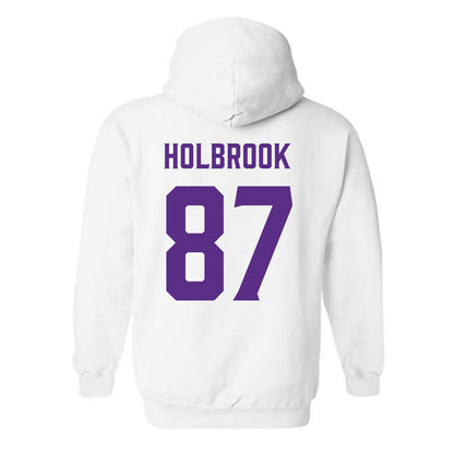 Furman - NCAA Football : John Holbrook - Classic Fashion Shersey Hooded Sweatshirt-1