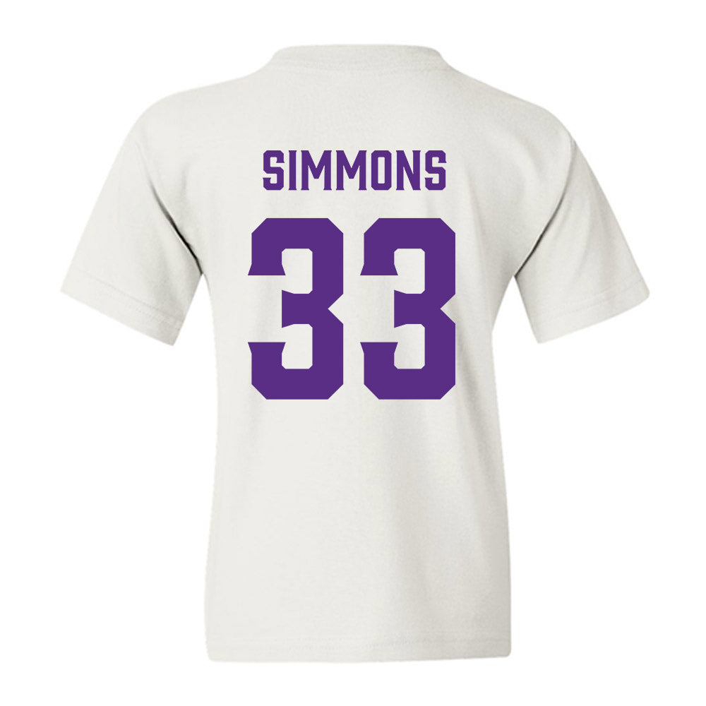 Furman - NCAA Football : Nick Simmons - Classic Fashion Shersey Youth T-Shirt-1