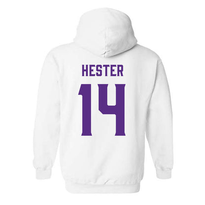Furman - NCAA Women's Lacrosse : Reynolds Hester - Classic Fashion Shersey Hooded Sweatshirt-1