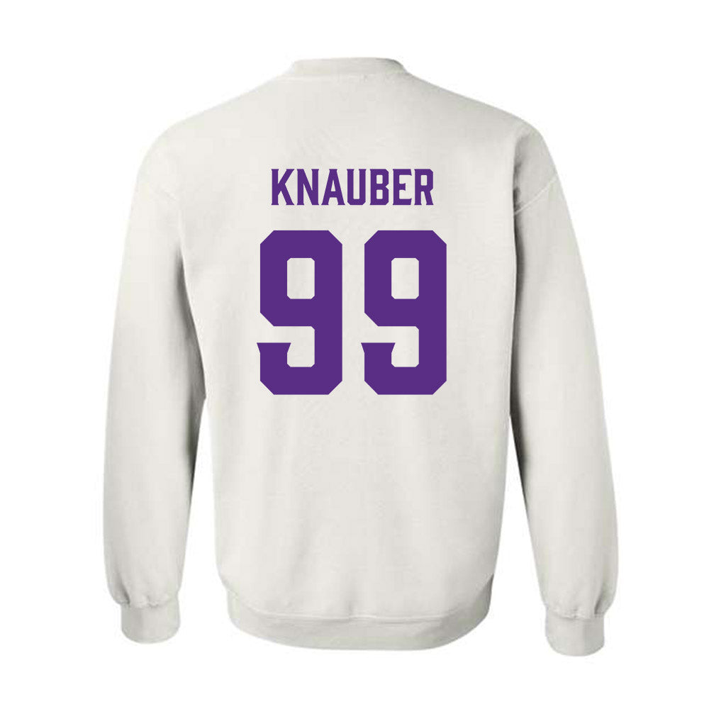 Furman - NCAA Football : Bruce Knauber - Classic Fashion Shersey Crewneck Sweatshirt-1