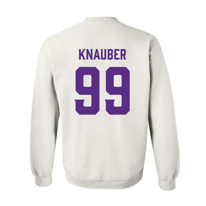 Furman - NCAA Football : Bruce Knauber - Classic Fashion Shersey Crewneck Sweatshirt-1