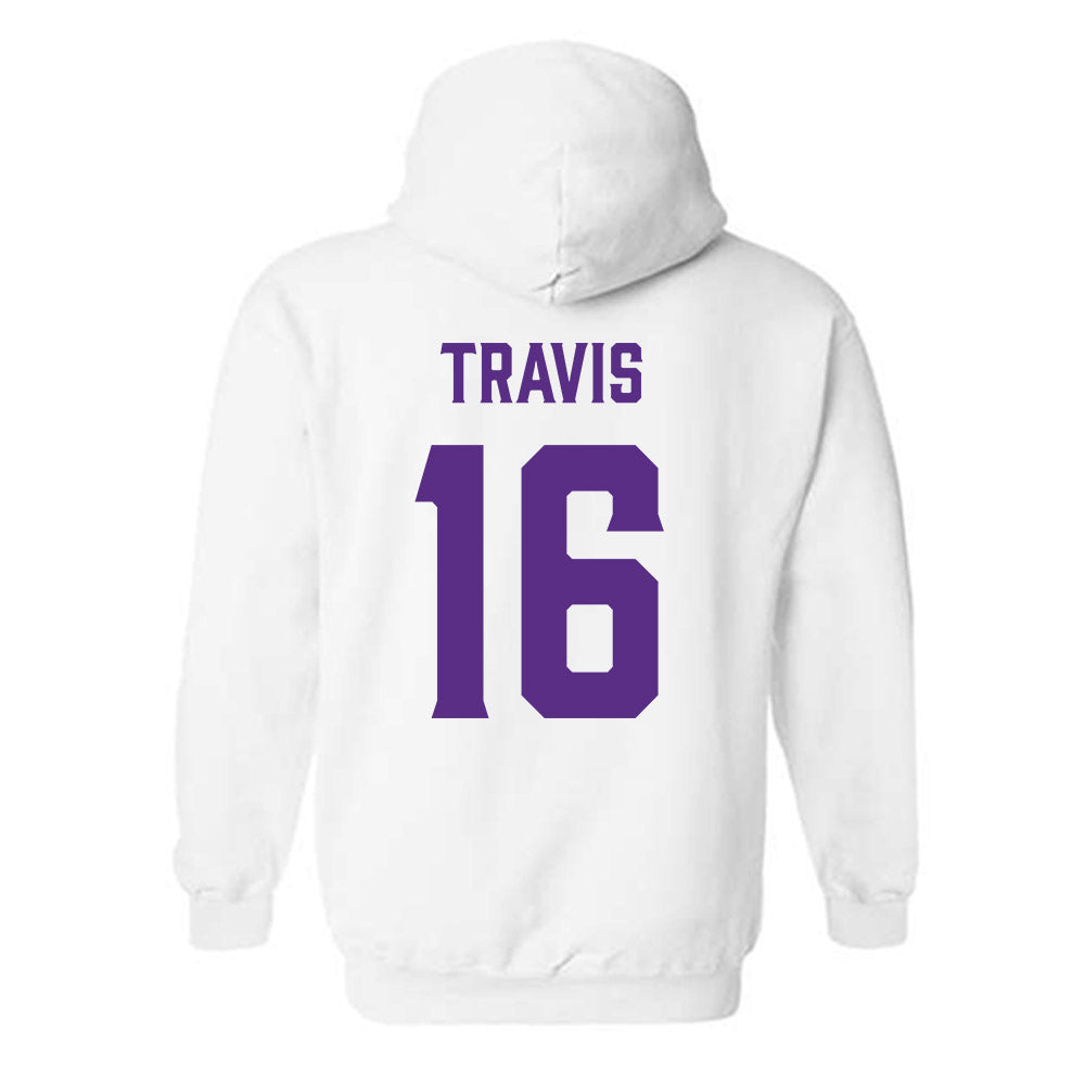 Furman - NCAA Men's Soccer : Grayson Travis - Classic Fashion Shersey Hooded Sweatshirt-1