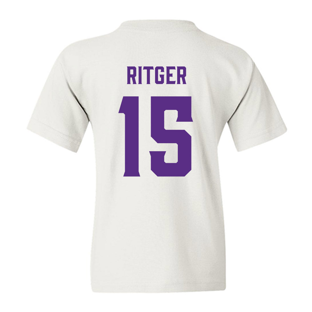 Furman - NCAA Men's Basketball : Owen Ritger - Classic Fashion Shersey Youth T-Shirt-1