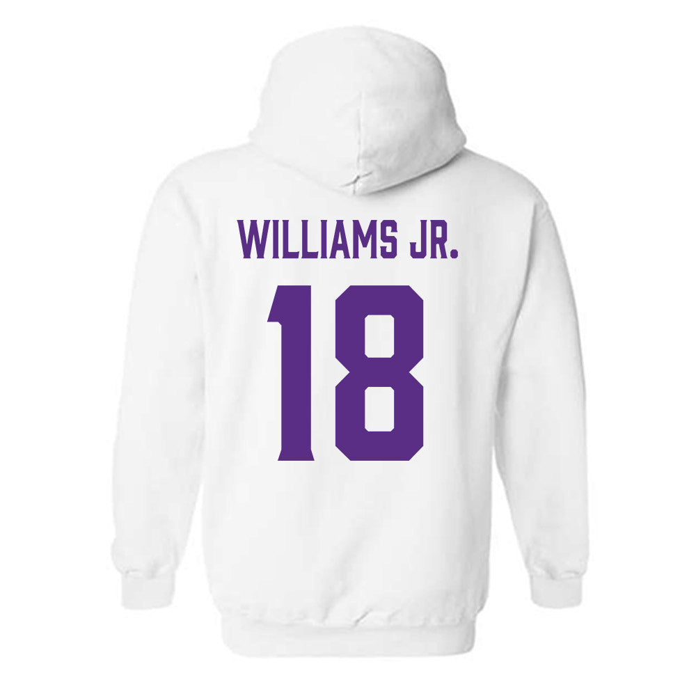 Furman - NCAA Football : Jerrod Williams Jr. - Classic Fashion Shersey Hooded Sweatshirt-1