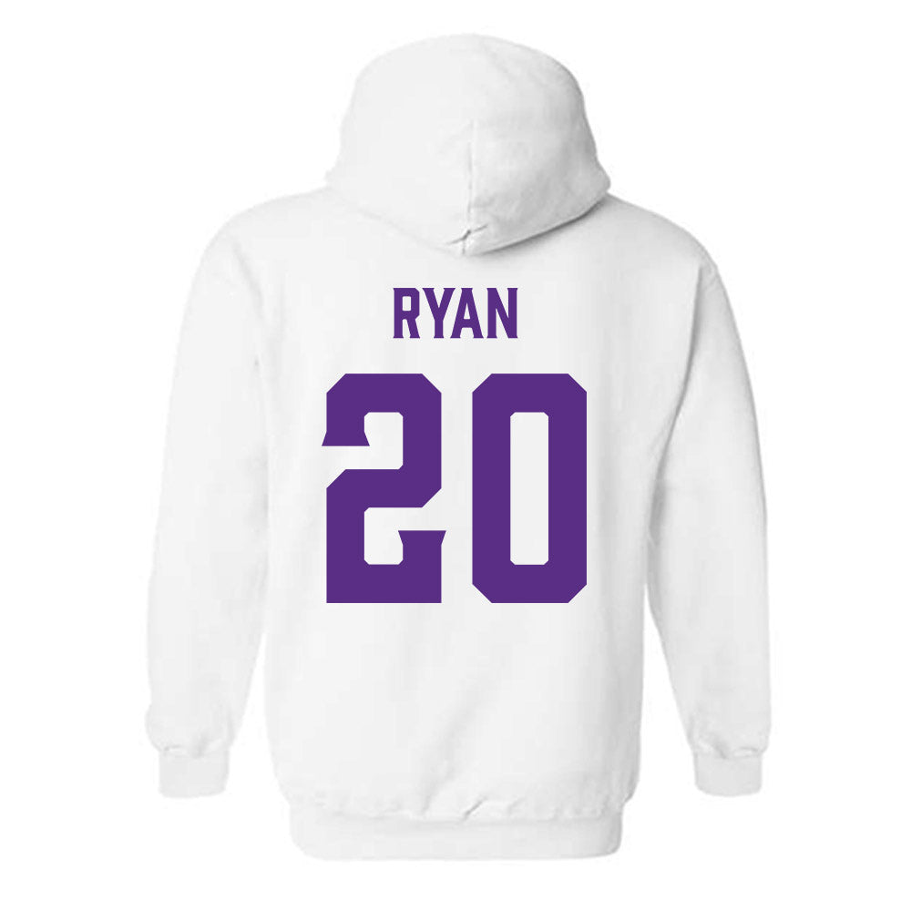 Furman - NCAA Women's Basketball : Sydney Ryan - Classic Fashion Shersey Hooded Sweatshirt-1
