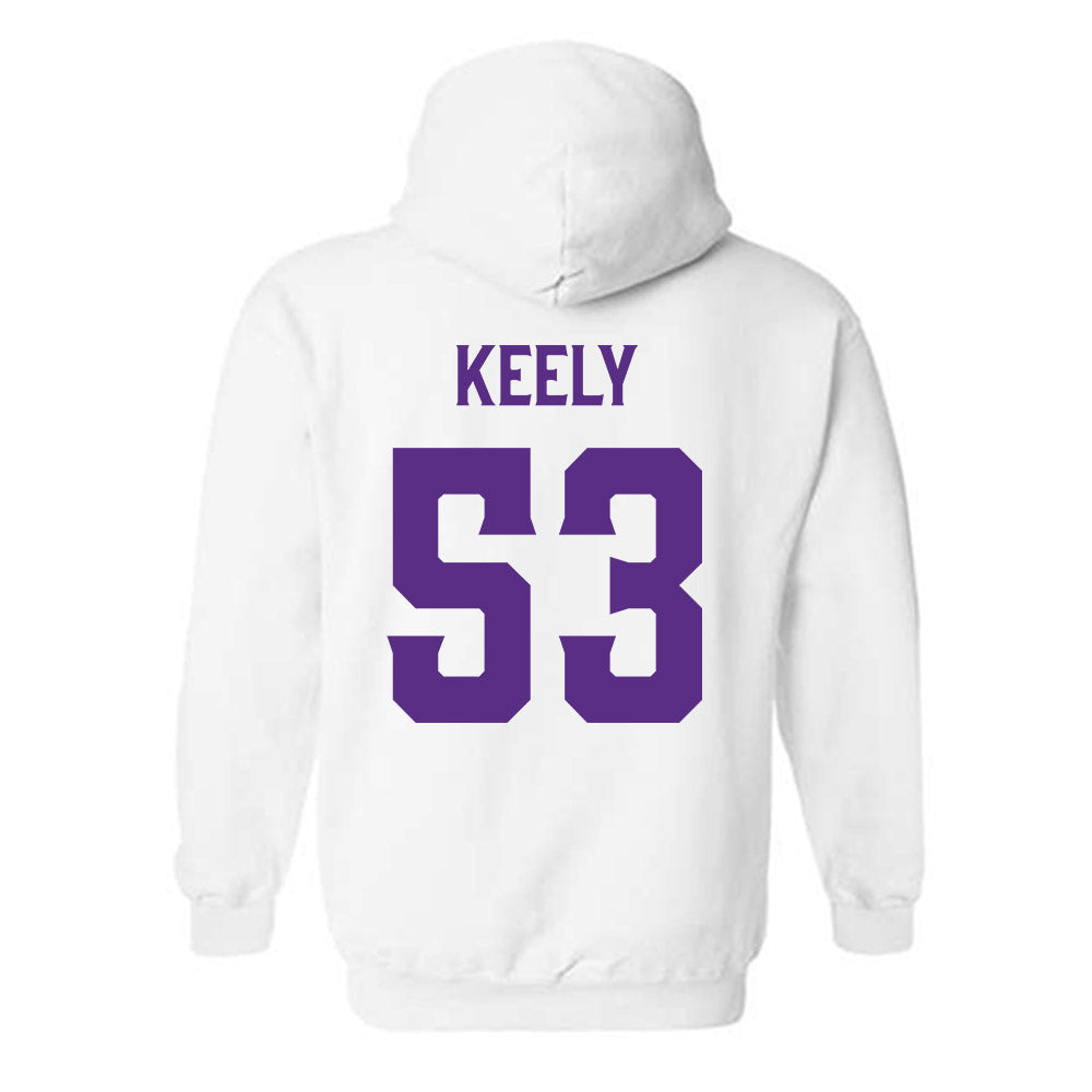 Furman - NCAA Football : Mason Keely - Classic Fashion Shersey Hooded Sweatshirt-1