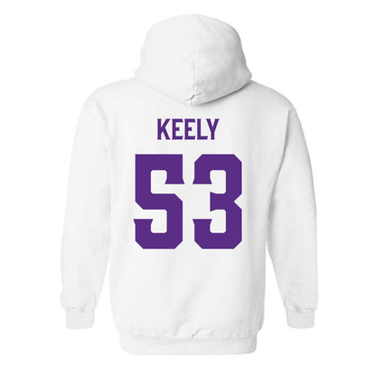 Furman - NCAA Football : Mason Keely - Classic Fashion Shersey Hooded Sweatshirt-1