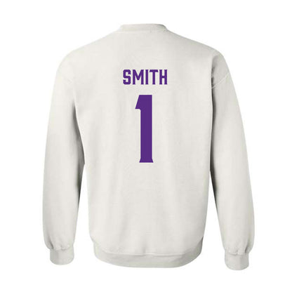 Furman - NCAA Football : Trey Smith - Classic Fashion Shersey Crewneck Sweatshirt-1