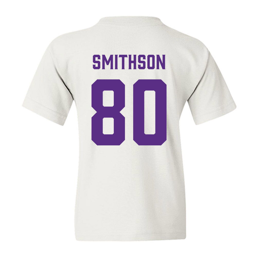 Furman - NCAA Football : Gram Smithson - Classic Fashion Shersey Youth T-Shirt-1