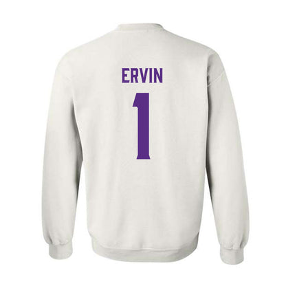 Furman - NCAA Women's Basketball : Alyssa Ervin - Classic Fashion Shersey Crewneck Sweatshirt-1