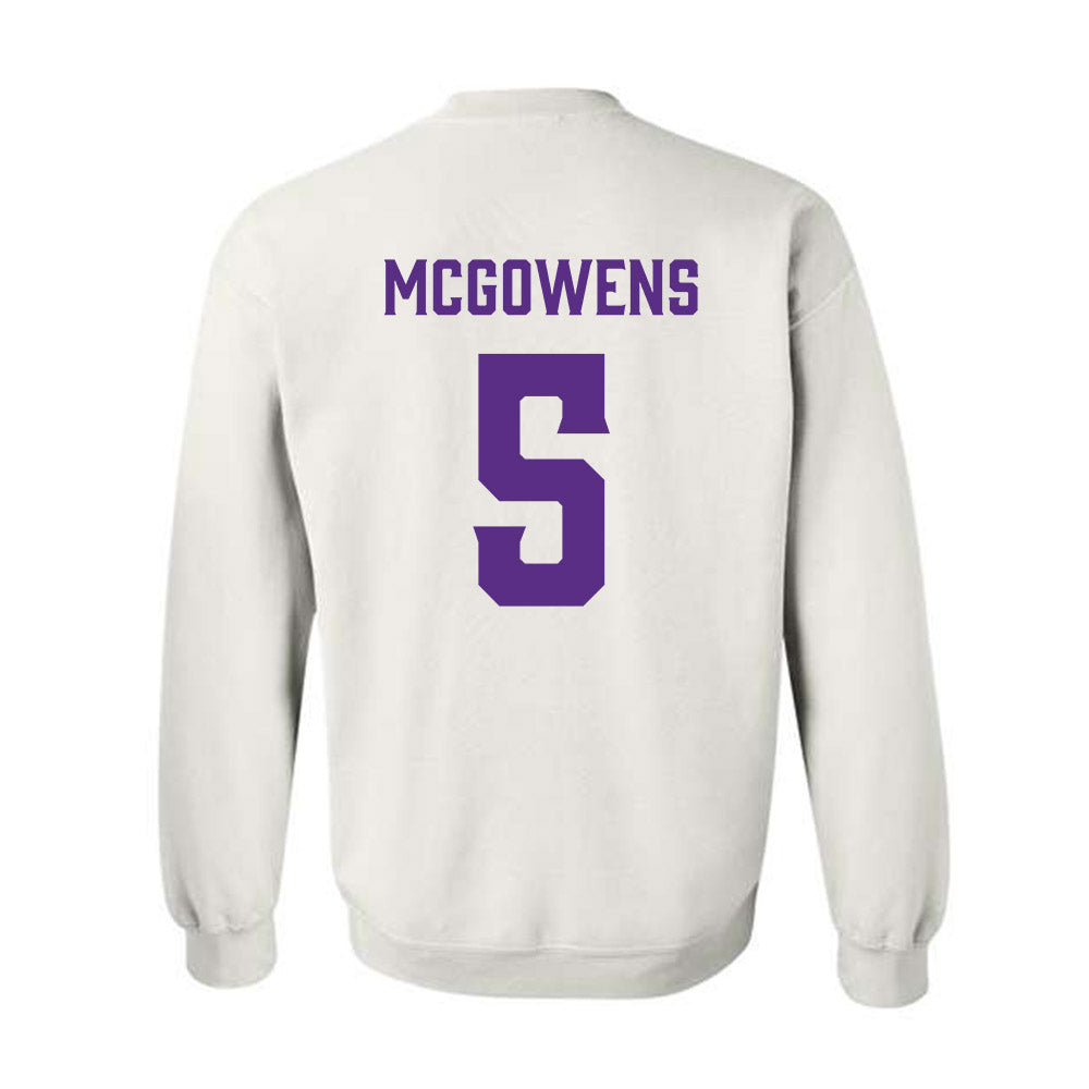 Furman - NCAA Women's Basketball : Raina McGowens - Classic Fashion Shersey Crewneck Sweatshirt-1