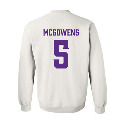 Furman - NCAA Women's Basketball : Raina McGowens - Classic Fashion Shersey Crewneck Sweatshirt-1