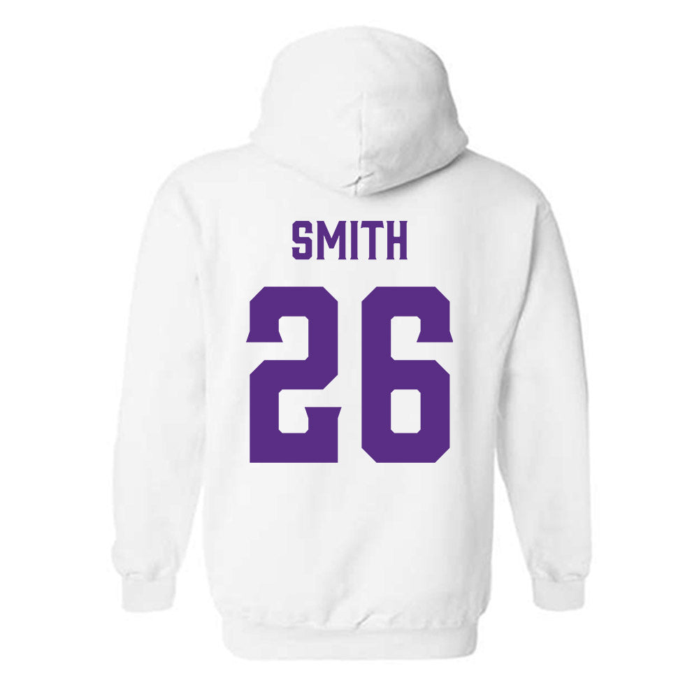 Furman - NCAA Women's Lacrosse : Audrey Smith - Classic Fashion Shersey Hooded Sweatshirt-1