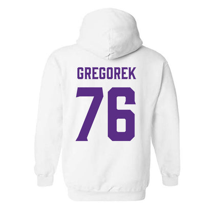 Furman - NCAA Football : Chase Gregorek - Classic Fashion Shersey Hooded Sweatshirt-1