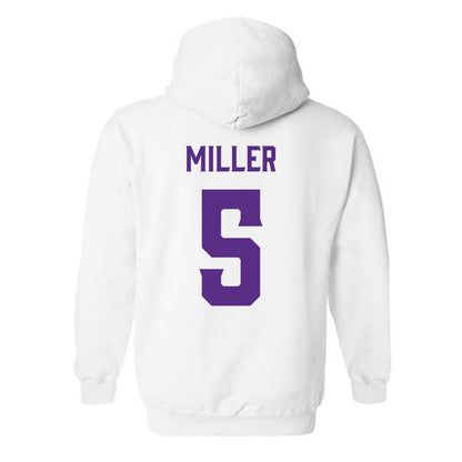 Furman - NCAA Football : Jordan Miller - Classic Fashion Shersey Hooded Sweatshirt-1