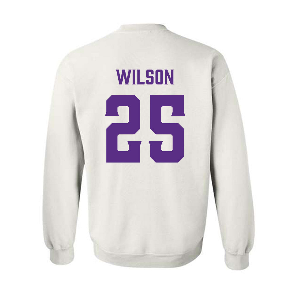 Furman - NCAA Football : Caden Wilson - Classic Fashion Shersey Crewneck Sweatshirt-1