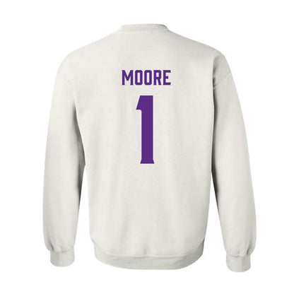 Furman - NCAA Women's Volleyball : Kacie Moore - Classic Fashion Shersey Crewneck Sweatshirt-1